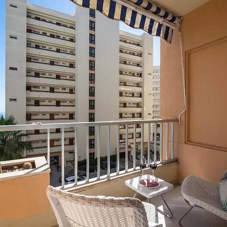 Cibeles...estudio En El Paseo Maritimo....wifi דירה
